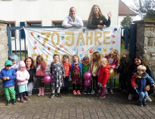 Kindergarten Arche feiert 70. Geburtstag – großen Feier nächstes Jahr